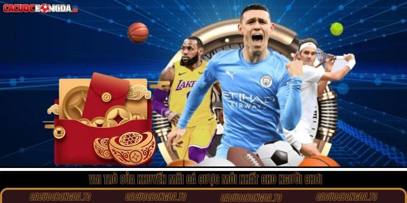 Vai trò của khuyến mãi cá cược mới nhất cho người chơi